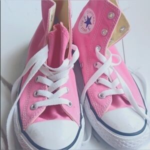 Converse High tops (pink)